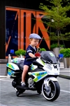 Xe cảnh sát điện trẻ em BRJ8188