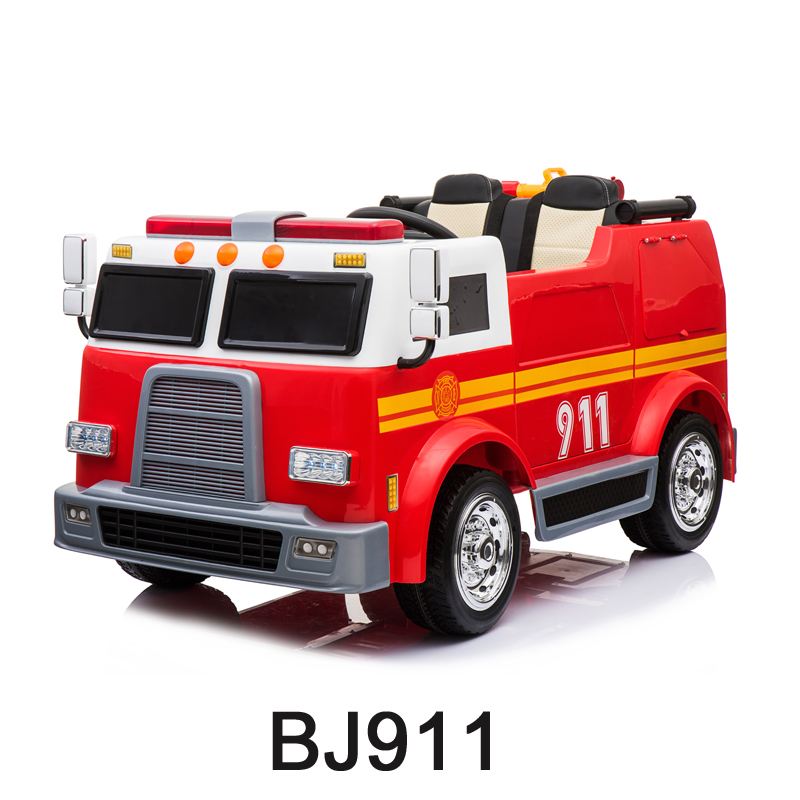 Xe cứu hỏa điện trẻ em 911 phiên bản hai chỗ ngồi